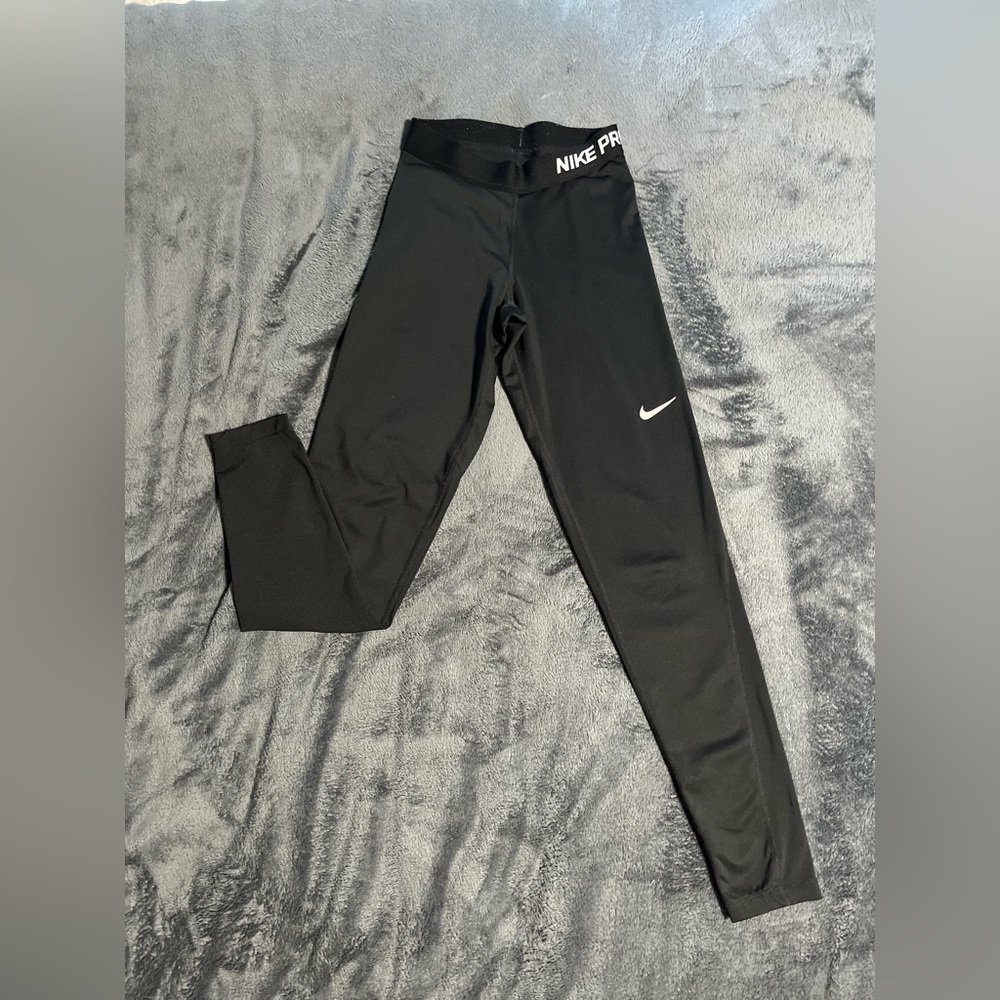 Nike Pro Legging, dri-fit, black, size small